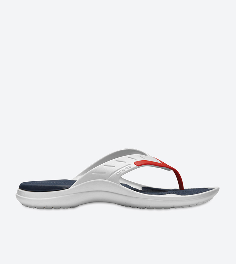 Buy Crocs Modi Sport Flip Flops White 202636 1C3 In White 6thStreet Qatar