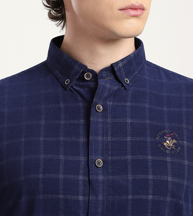 Plaid Long Sleeves Shirt