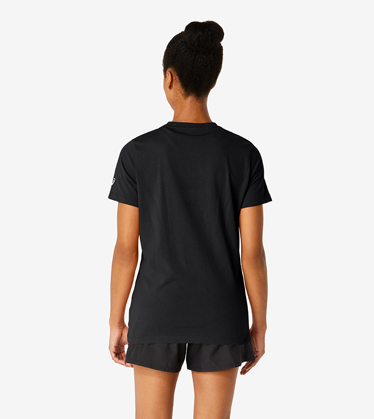 Logo Printed Crew Neck T-Shirt