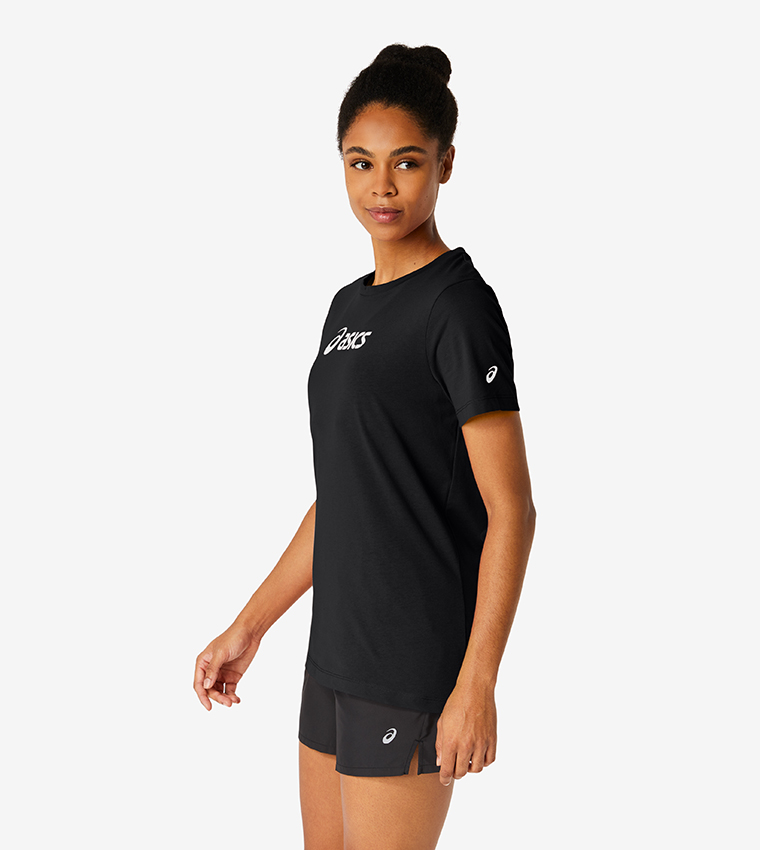 Logo Printed Crew Neck T-Shirt