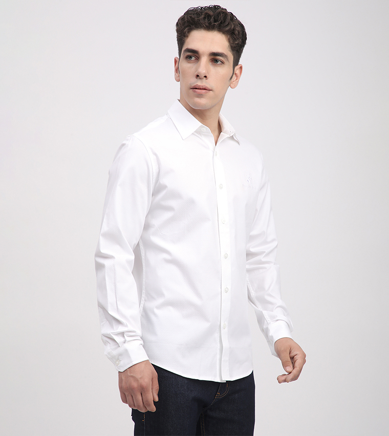 Patterned Long Sleeves Shirt