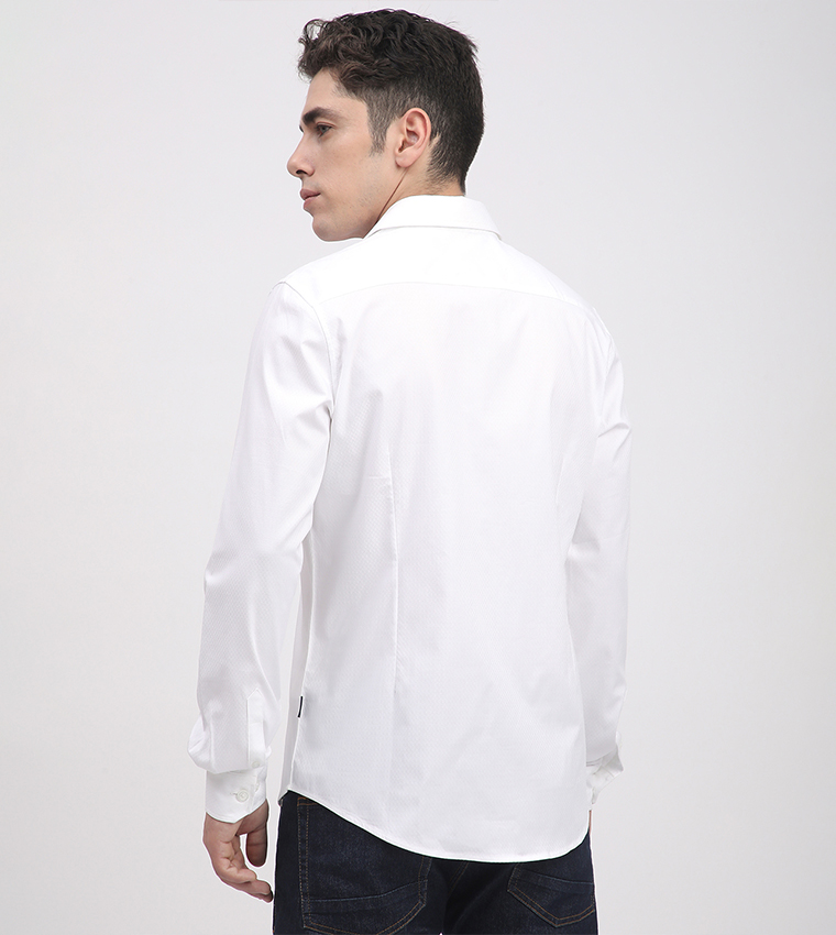 Patterned Long Sleeves Shirt