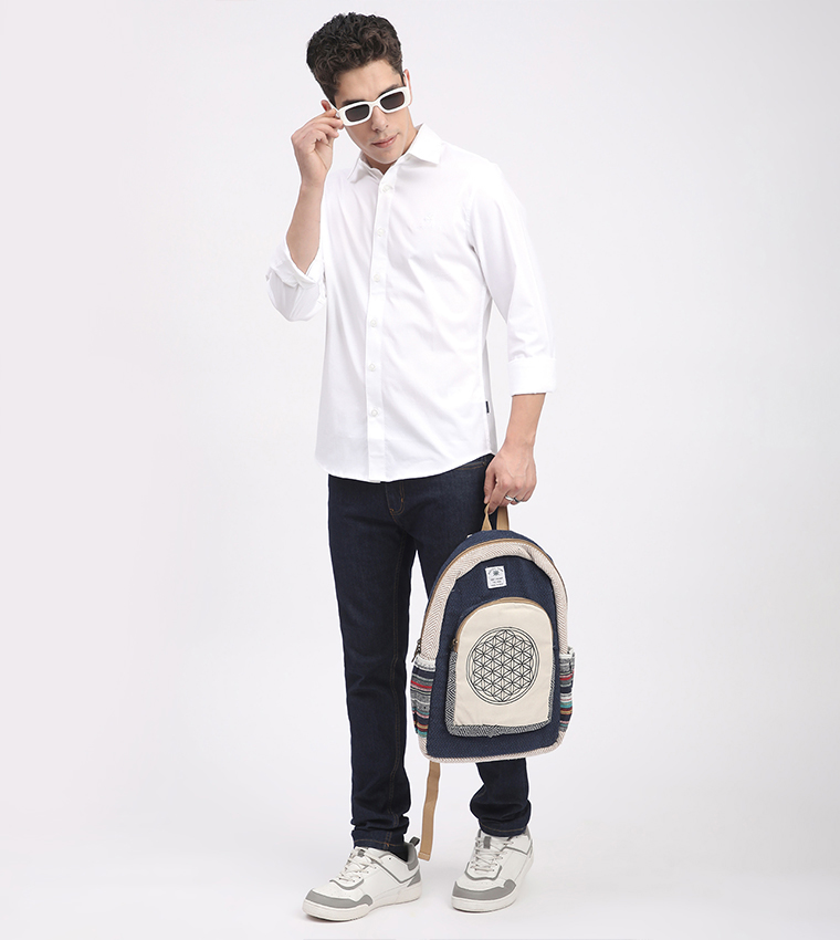 Patterned Long Sleeves Shirt
