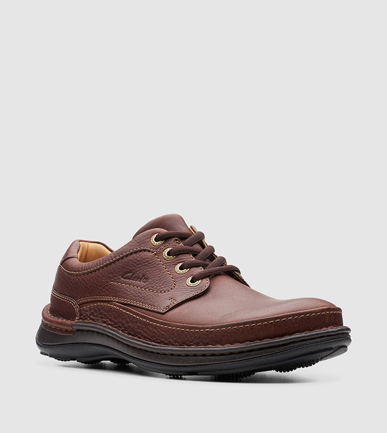 Nature Three Logo Detail Lace-Up Shoes