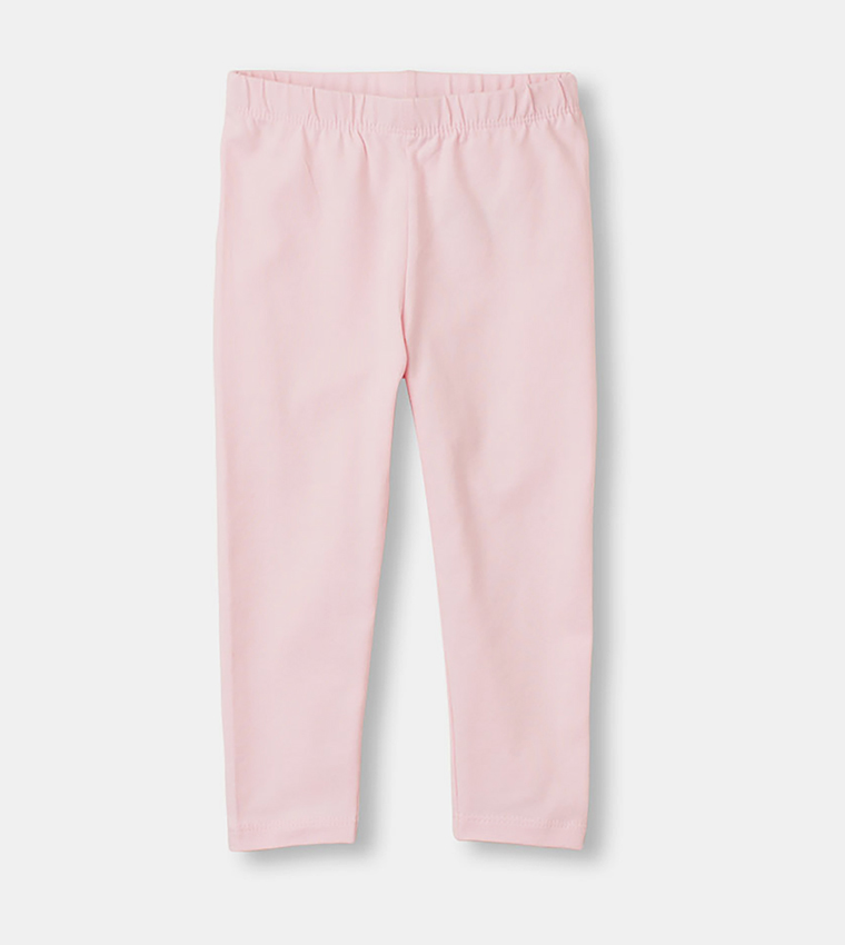 Solid Leggings For Girls
