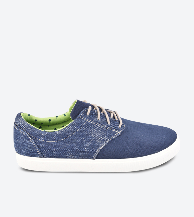 Buy Crocs Citilane Canvas Lace Sneakers Navy In Navy 6thStreet UAE