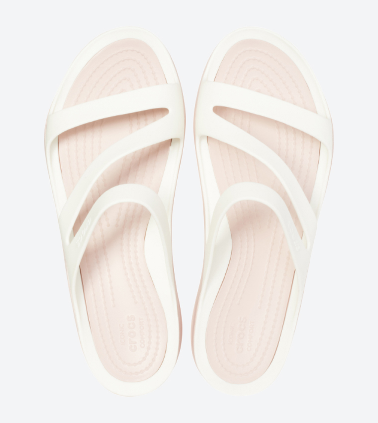 Swiftwater Round Toe Sandals - White 203998-0EZ