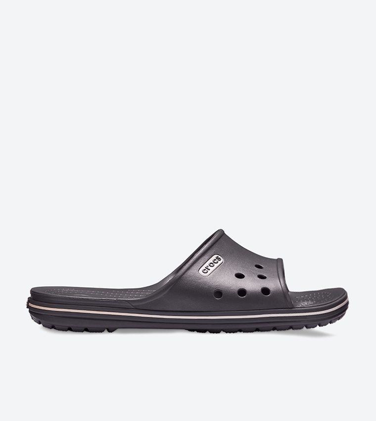 Buy Crocs Crocband II Slide Sandals Black 204108 07I In Black 6thStreet Oman