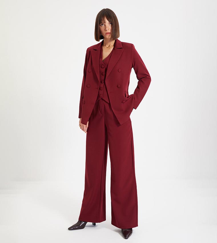 Double Breasted Blazer Jacket