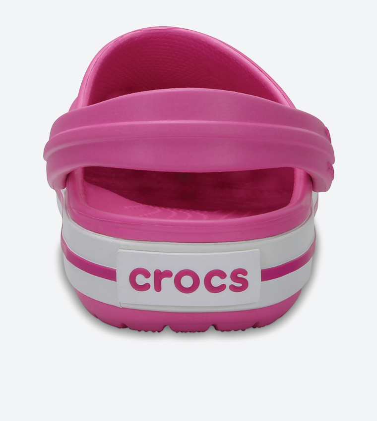 Buy Crocs Round Toe Cut Out Detail Clogs Pink In Pink | 6thStreet Kuwait