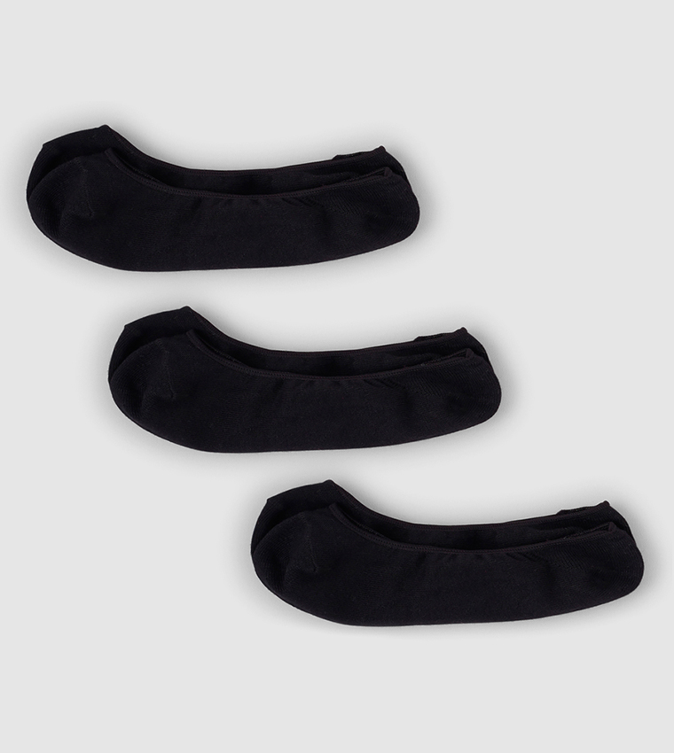 Bg 3Pk Noshow Socks
