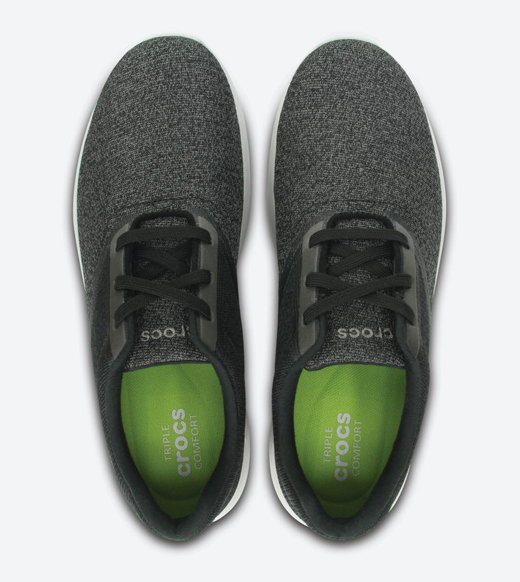 Buy Crocs Kinsale Static Lace Up Closure Sneakers Black 204734 069