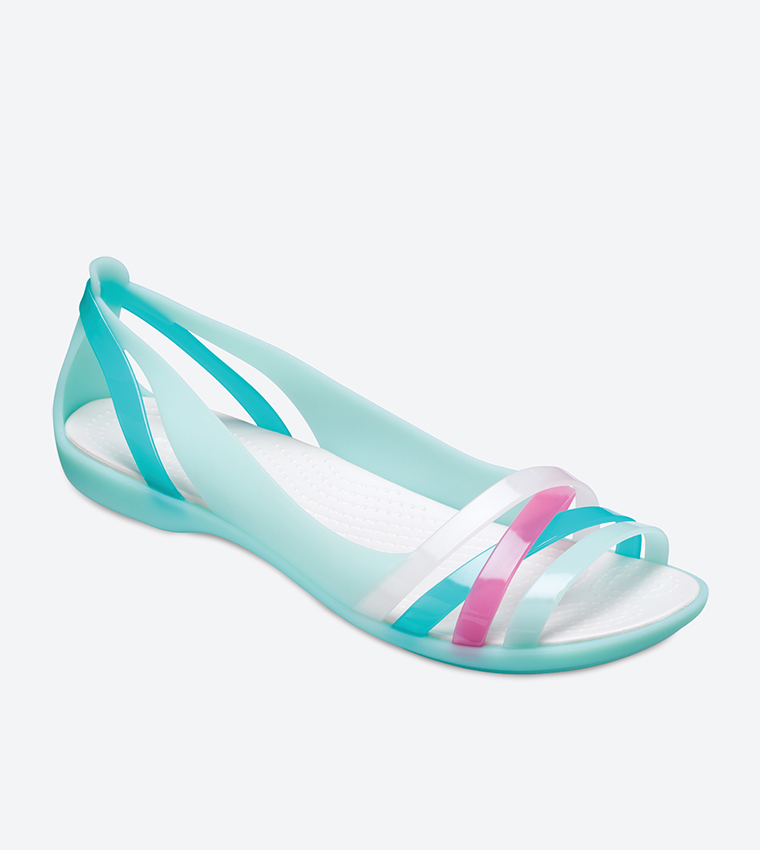 Buy Crocs Isabella Huarache Sandals Green In Green 6thStreet UAE