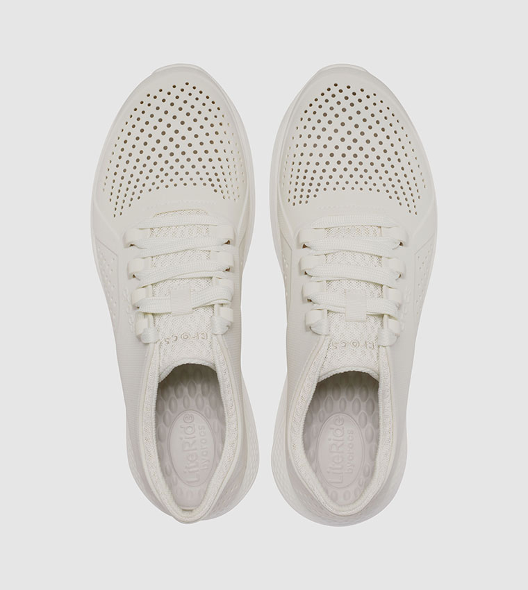 crocs sneakers white