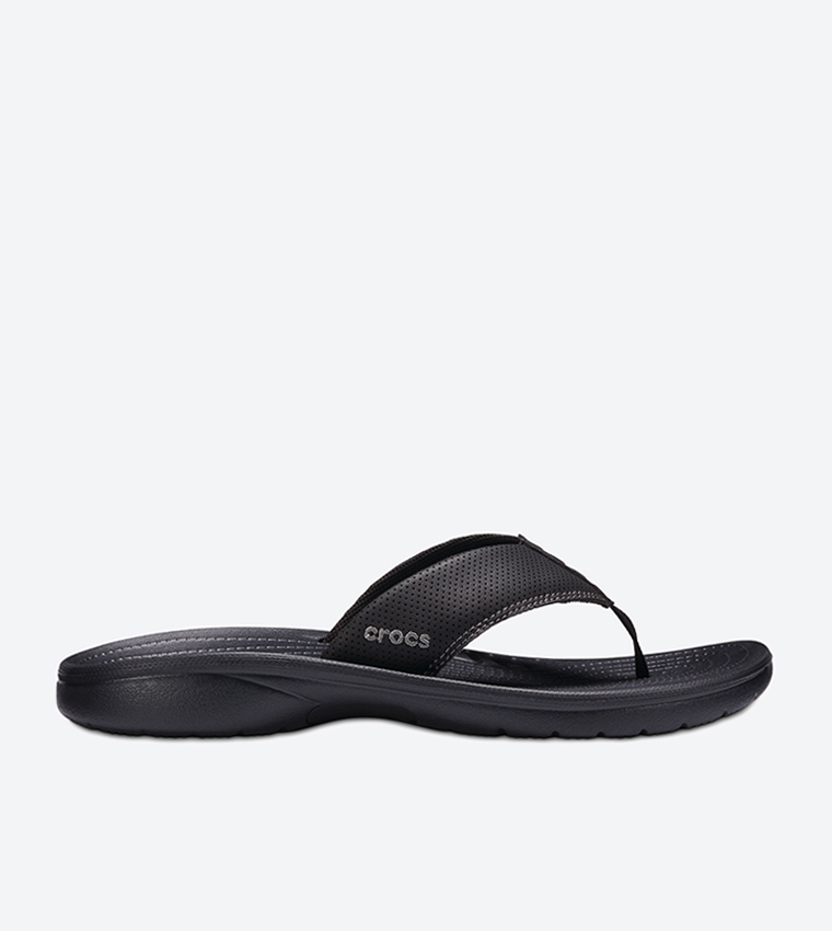 Buy Crocs Bogota Flip Flops Black In Black 6thStreet UAE