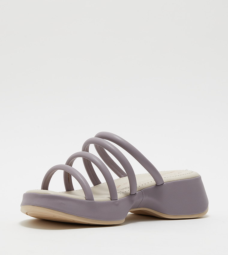 Textured Eco Comfort Open Toe Sandals