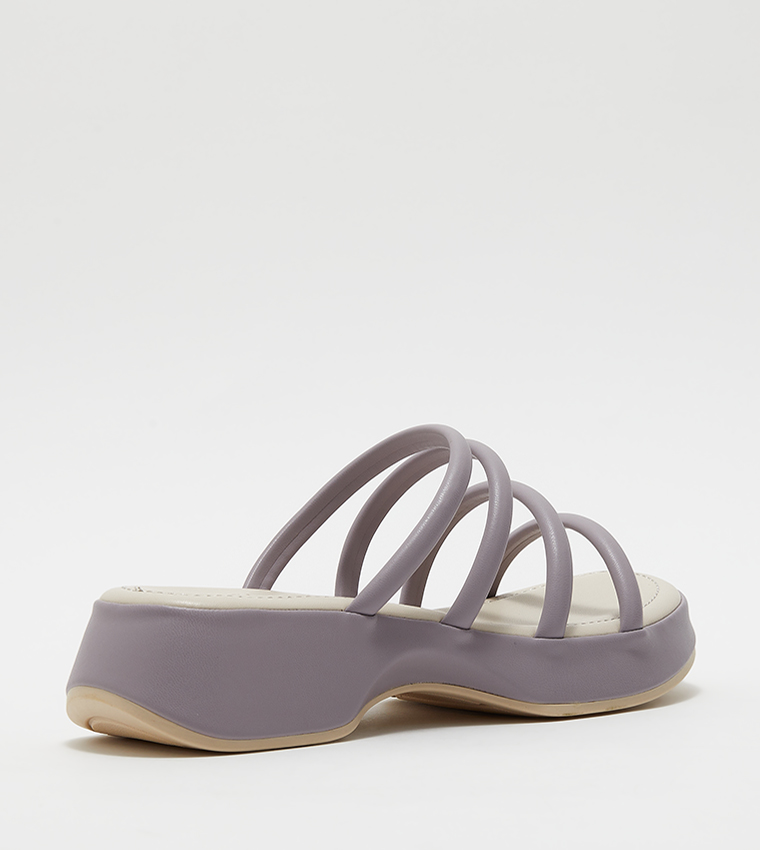 Textured Eco Comfort Open Toe Sandals