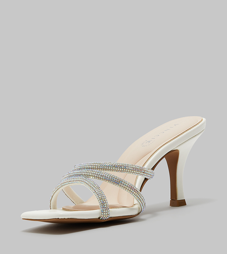 Embellished Open Toe Sandals