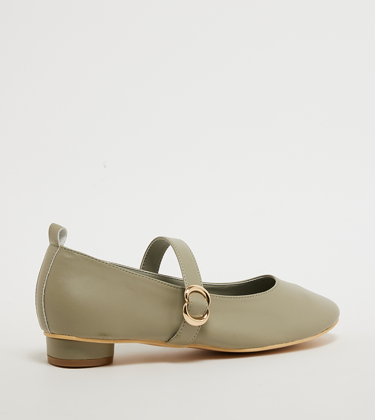 Round Toe Mary Janes