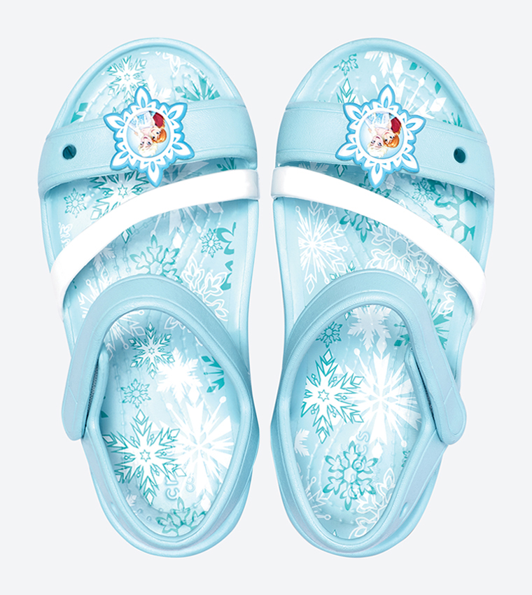 Buy Crocs Lina Frozen Sandals Blue 205016 4O9 In Blue 6thStreet Oman