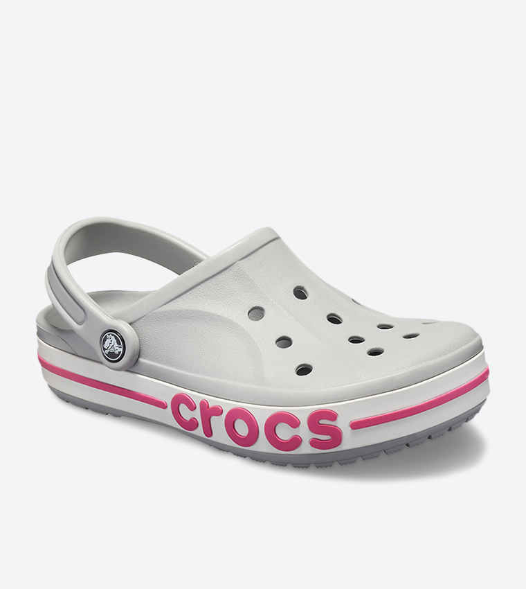 Bayaband Logo Initials Round Toe Clogs