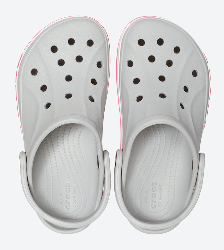 Bayaband Logo Initials Round Toe Clogs