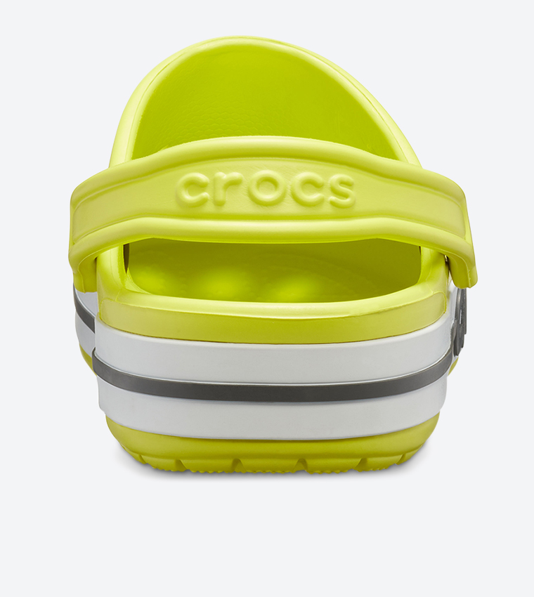 Bayaband Brand Logo Initials Round Toe Clog - Green