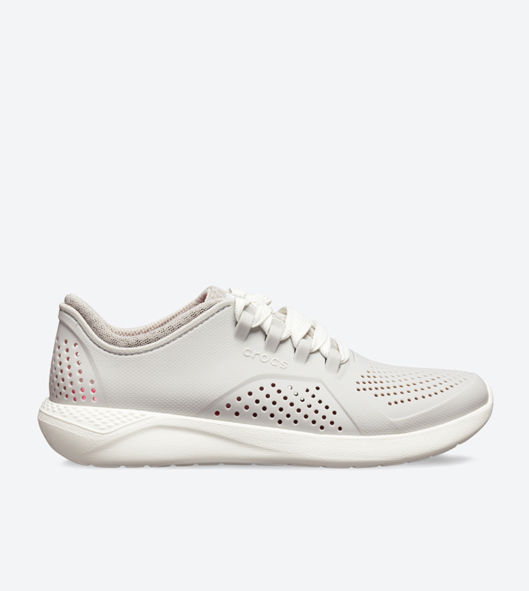 Buy Crocs LiteRide Pacer Sneakers Off White 205234 101 In Off White |  6thStreet UAE