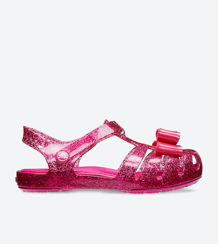 Buy Crocs Crocs Isabella Bow Details Sandals Pink 205382 6X0 In Pink 6thStreet Oman