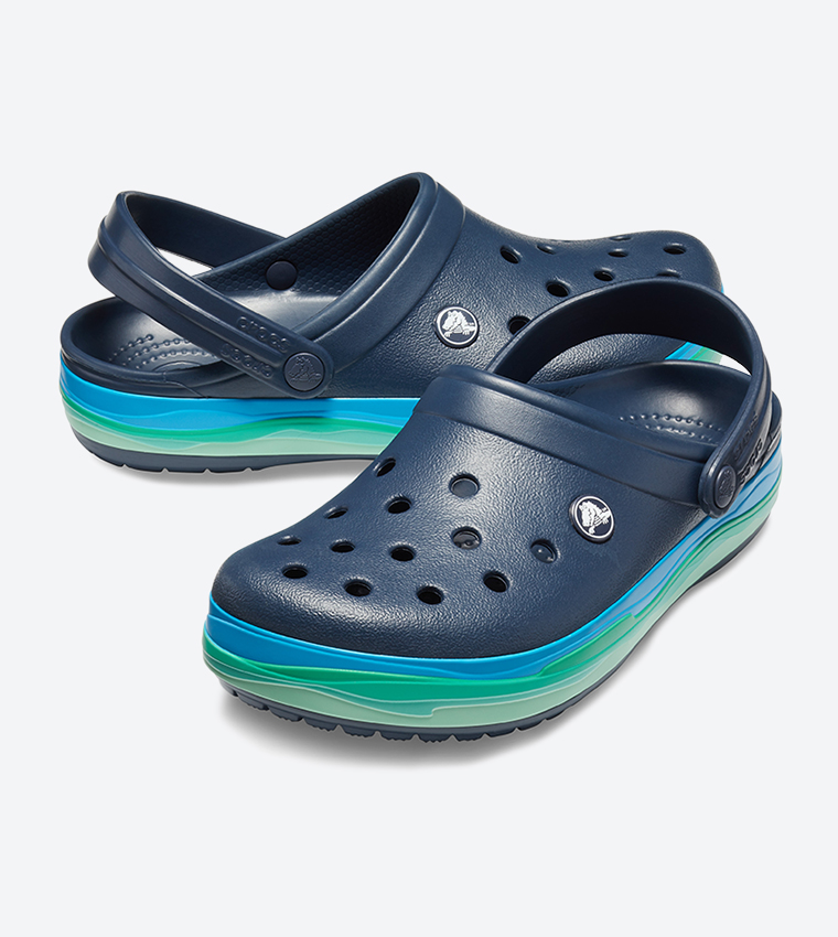 Crocband wavy 2025 band clog