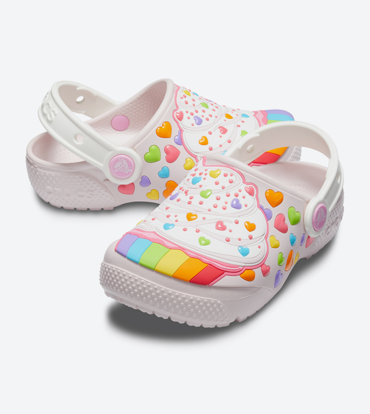 Cupcake crocs clearance