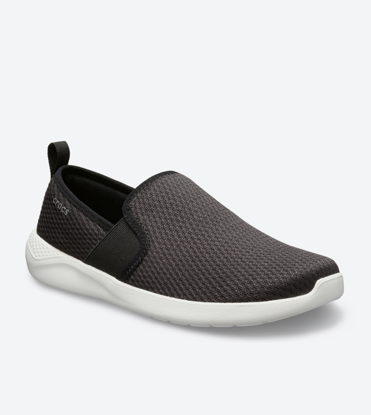crocs mesh slip on shoe