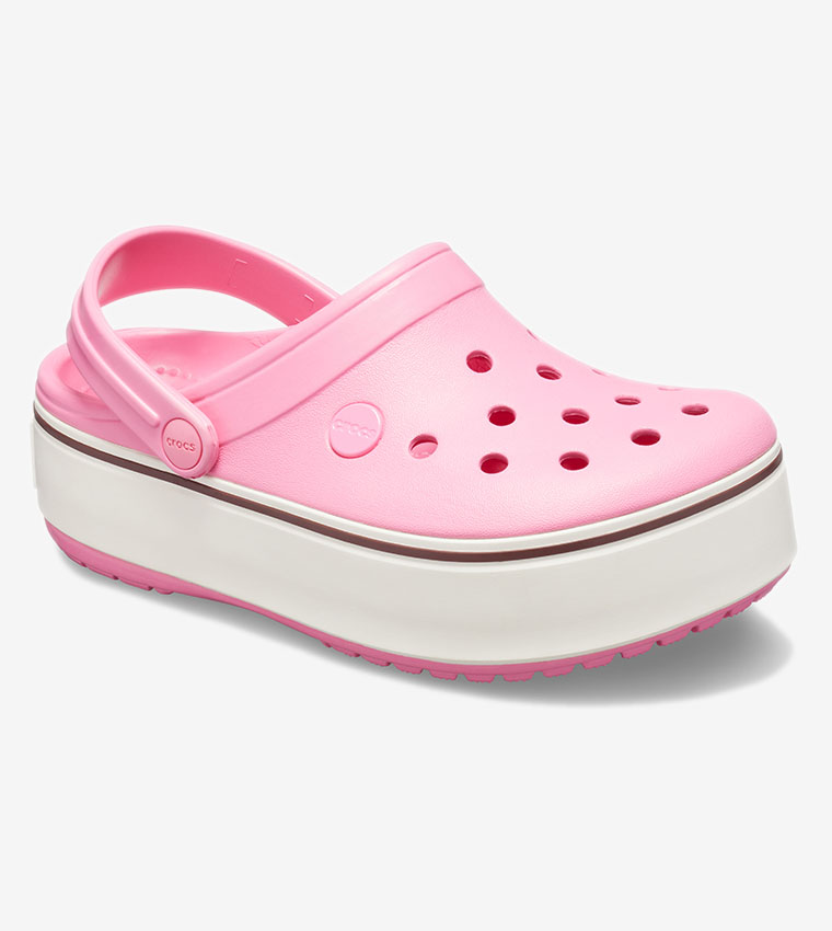 Buy Crocs Crocband™ Platform Clog Pink In Pink | 6thstreet Qatar