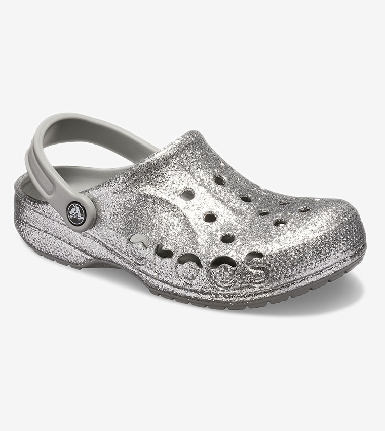 Crocs  Sandals - Silver Sandals