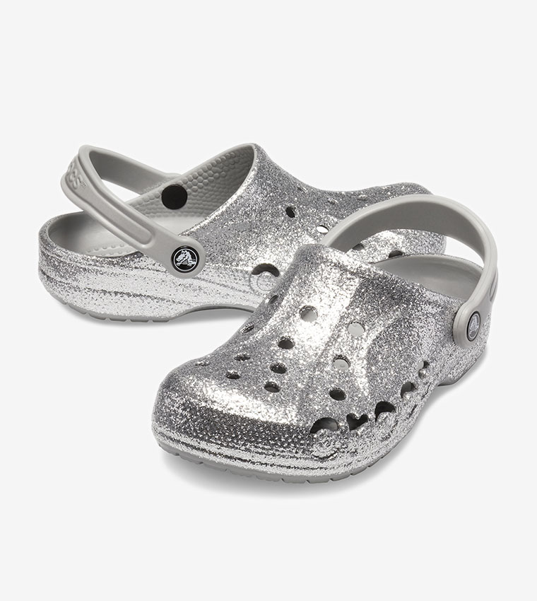 Crocs  Sandals - Silver Sandals