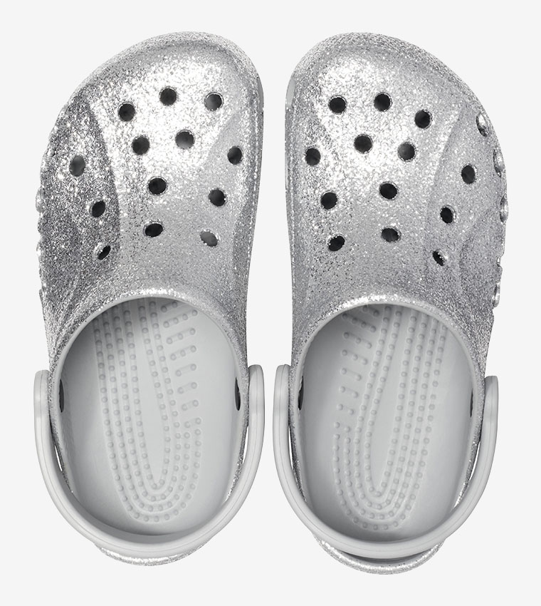 Crocs  Sandals - Silver Sandals