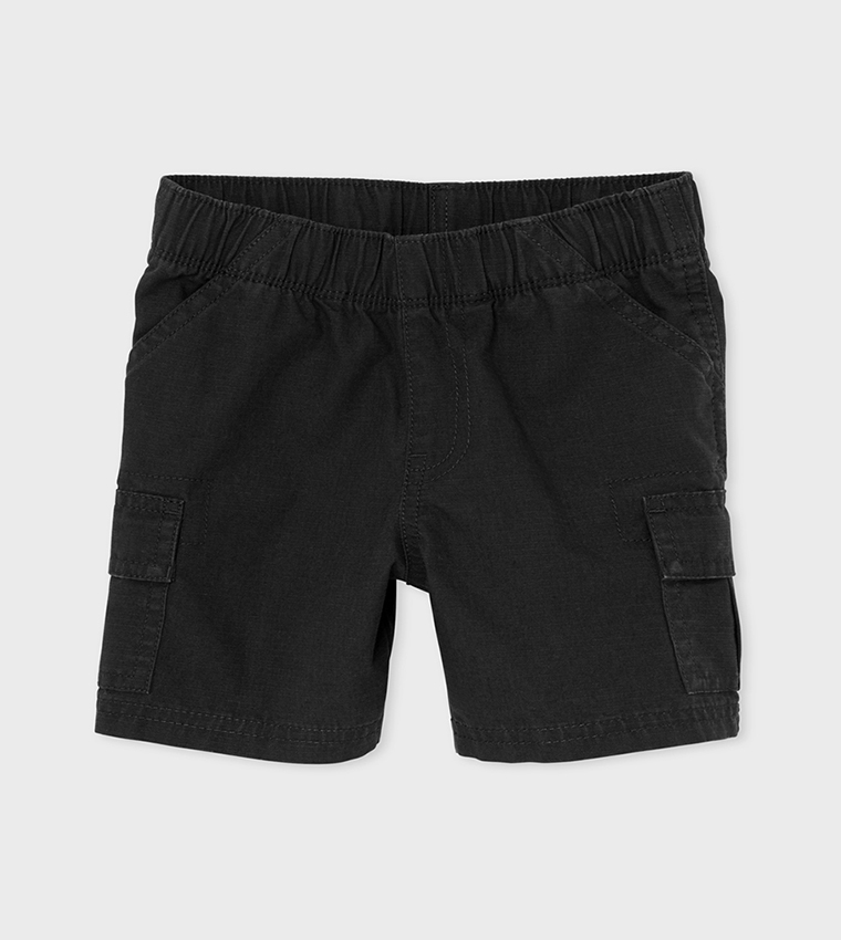 Marc Jacobs Kids ripstop cotton Bermuda cargo shorts - Brown