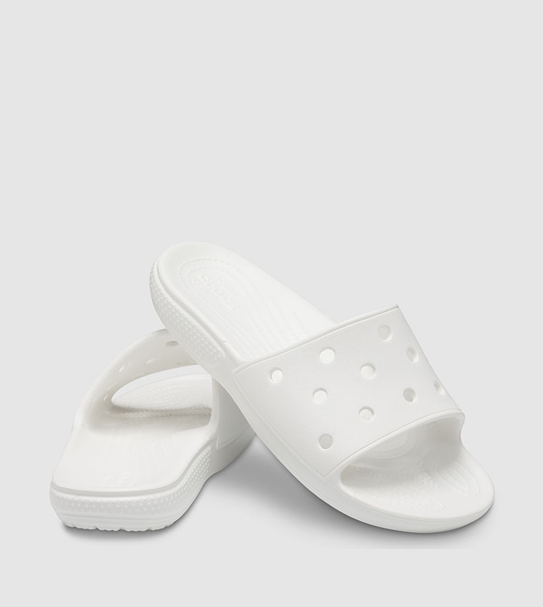 white classic crocs womens