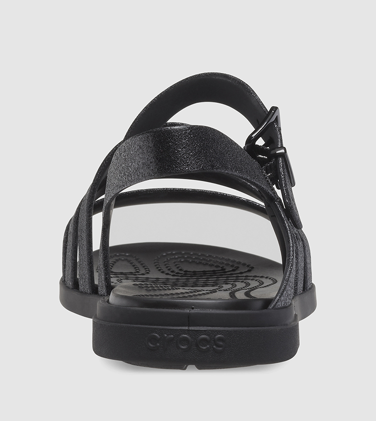 Buy Crocs Tulum Glitter Sandals In Black 6thStreet UAE