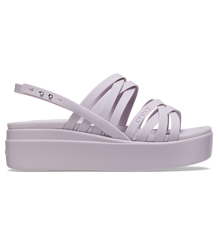 Brooklyn Strappy Low Wedges Sandals