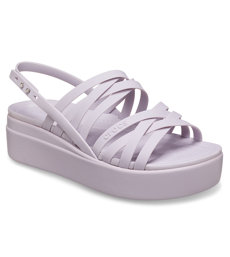 Brooklyn Strappy Low Wedges Sandals