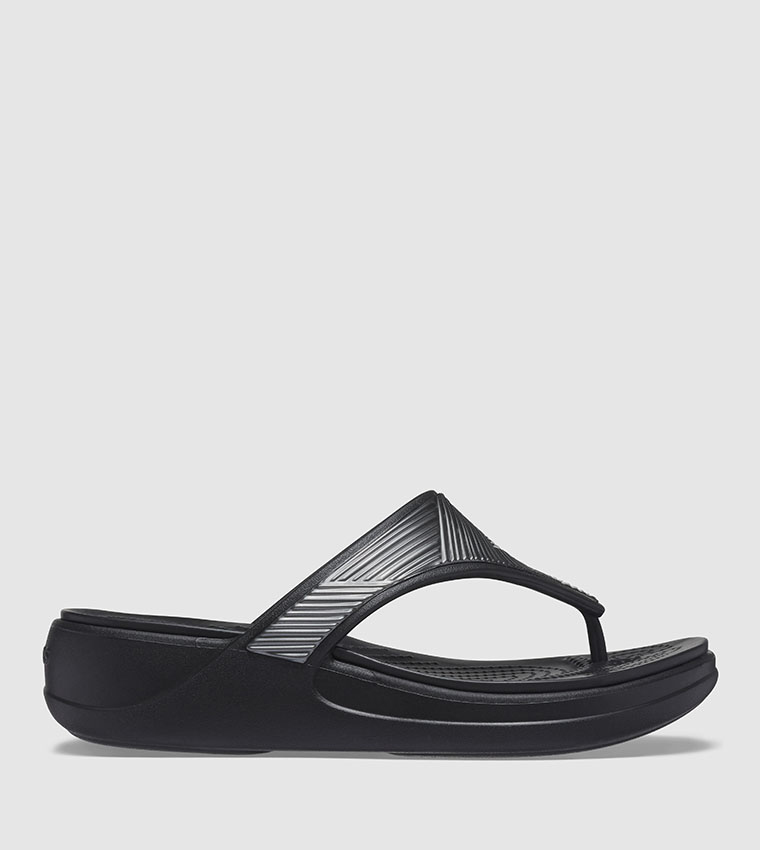 Buy Crocs Crocs Monterey Metallic Sandals In Black 6thStreet Oman