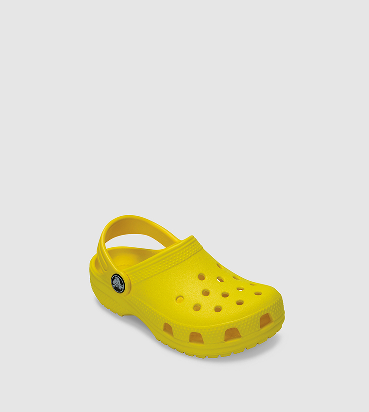 soft yellow crocs