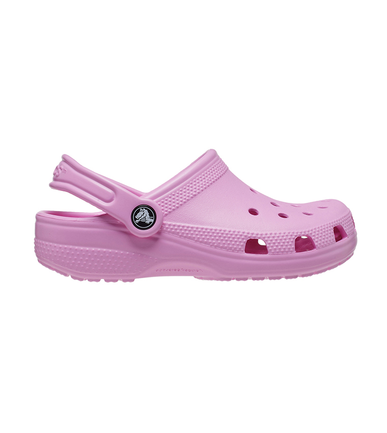 Pale pink shop crocs