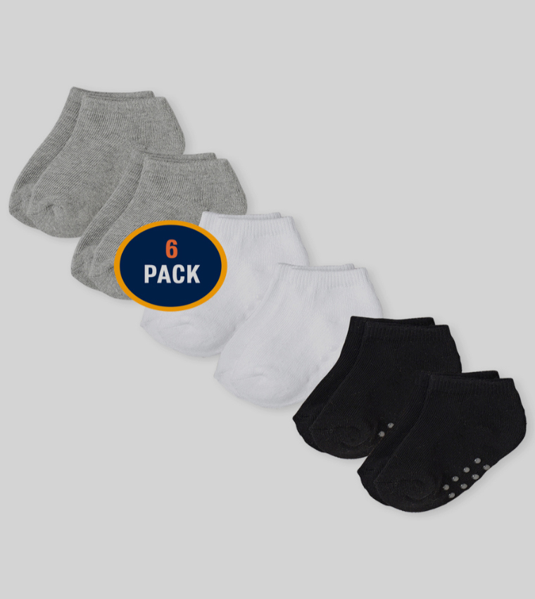 Buy The Children's Place Ankle Socks 6 Pack In Multiple Colors