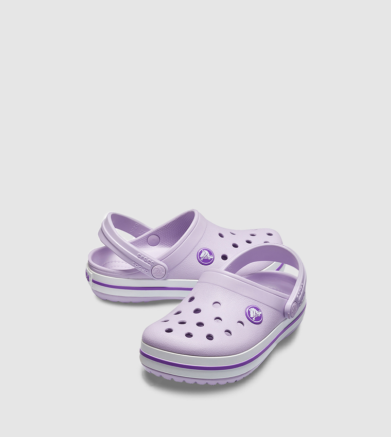 cute purple crocs