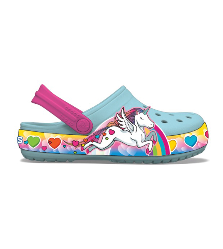 Buy Crocs FL Unicorn Lights Clogs In Blue 6thStreet UAE