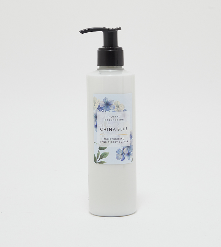 Floral China Blue Body Lotion