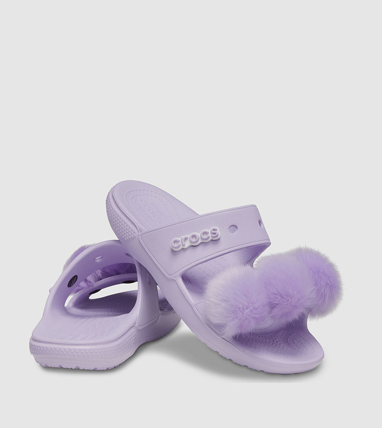 Crocs purple shop sandals