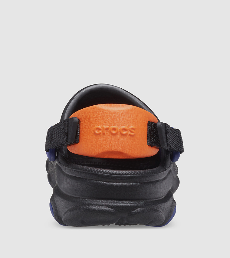 black space jam crocs